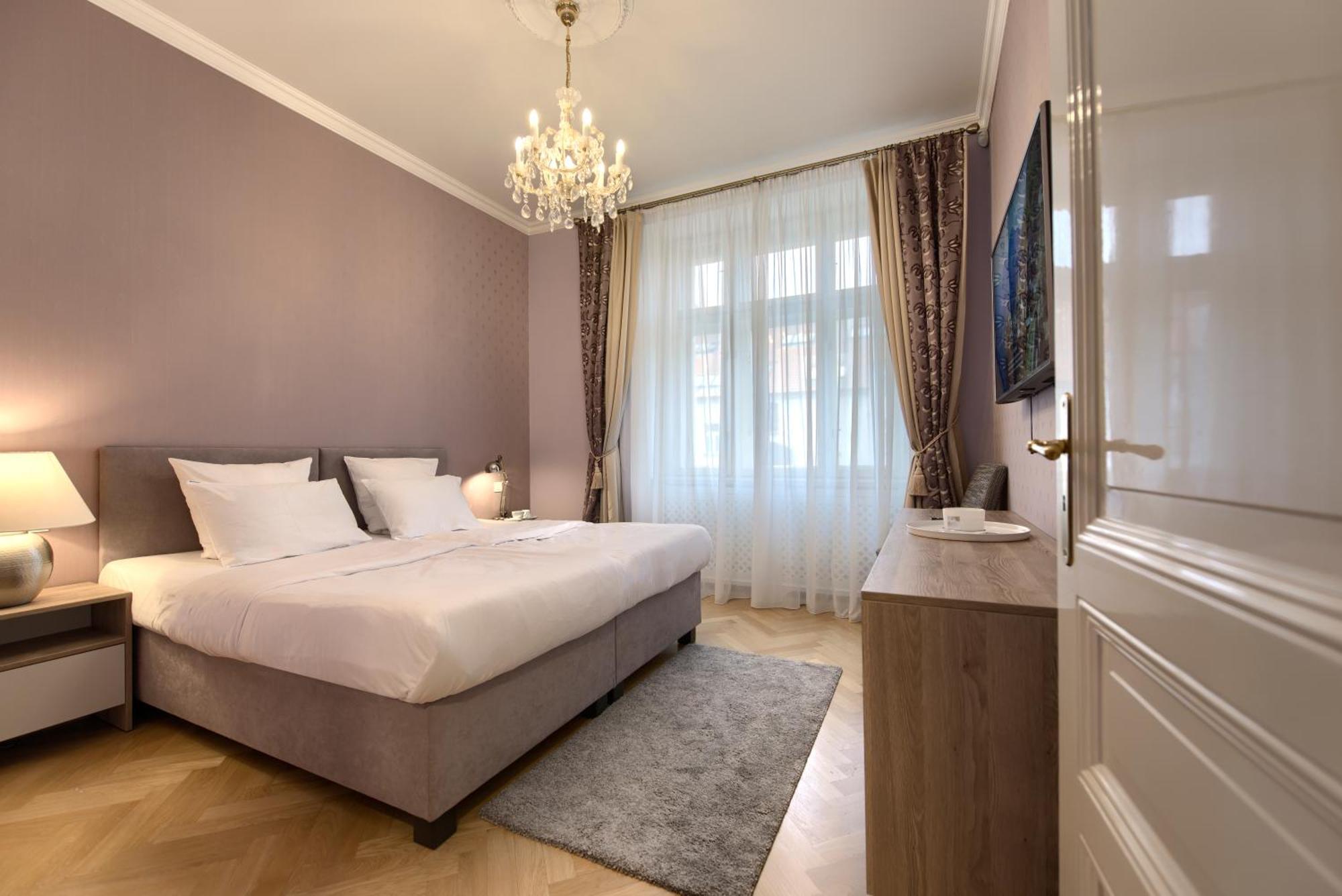 Milosrdnych Apartments Prag Exterior foto