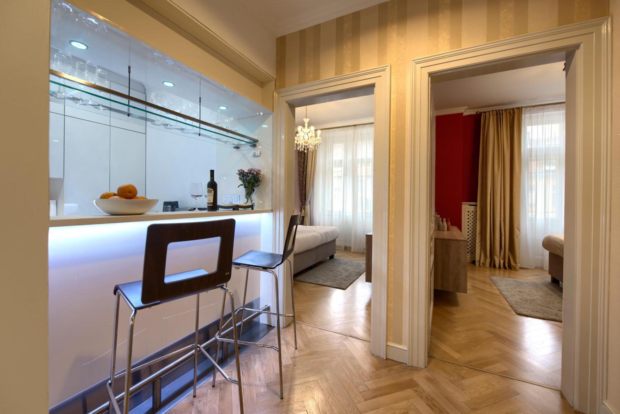 Milosrdnych Apartments Prag Exterior foto
