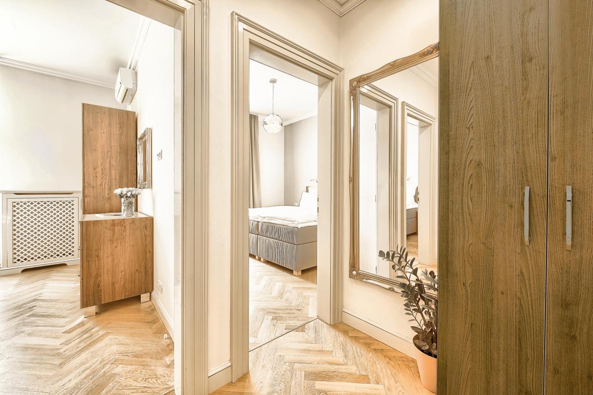 Milosrdnych Apartments Prag Zimmer foto